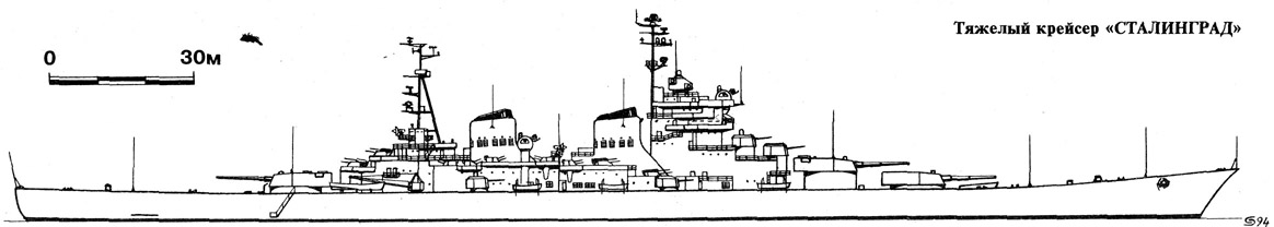 крейсер Сталинград.