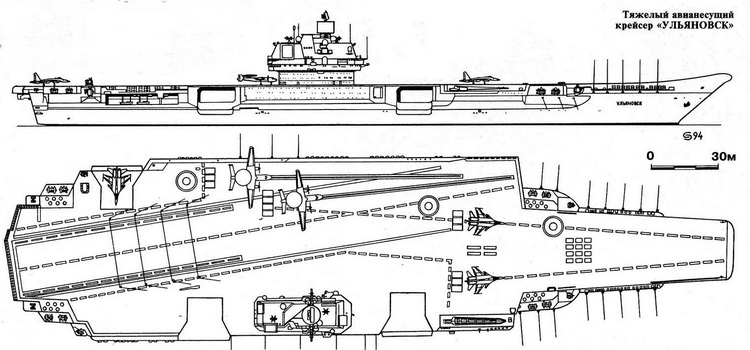 Тяжелый авианесущий крейсер «Ульяновск»